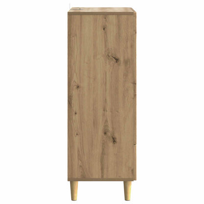 vidaXL Sideboard Artisan Oak 66 x 34.5 x 95 cm Engineered Wood