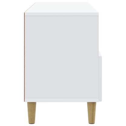 vidaXL TV Cabinet with Drawer White 102 x 34.5 x 50 cm Engineered Wood