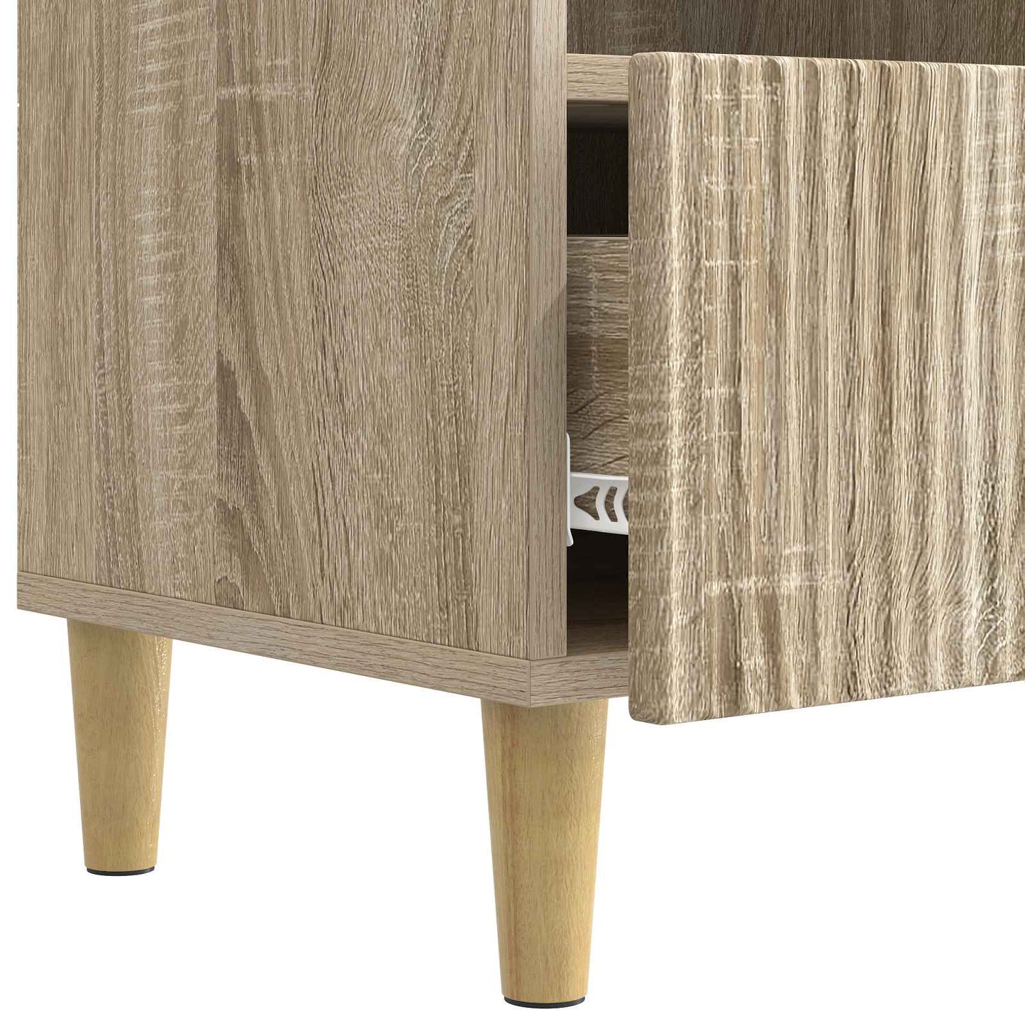 vidaXL TV Cabinet Sonoma Oak 102 x 34.5 x 50 cm Engineered Wood
