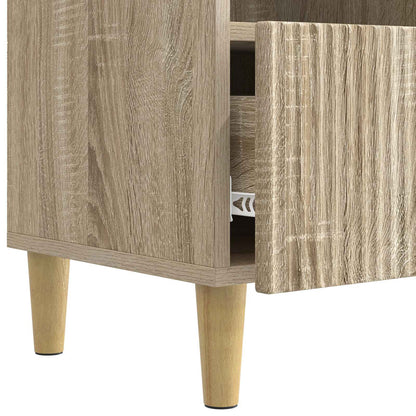 vidaXL TV Cabinet Sonoma Oak 102 x 34.5 x 50 cm Engineered Wood