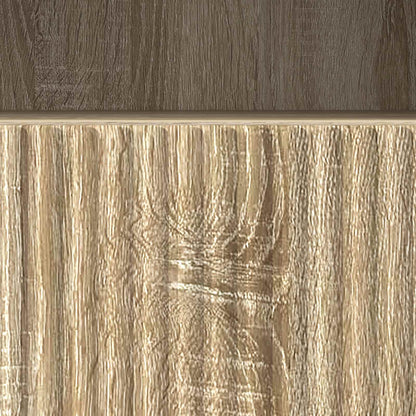 vidaXL TV Cabinet Sonoma Oak 102 x 34.5 x 50 cm Engineered Wood