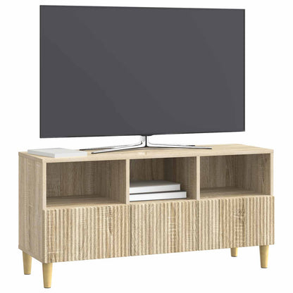 vidaXL TV Cabinet Sonoma Oak 102 x 34.5 x 50 cm Engineered Wood