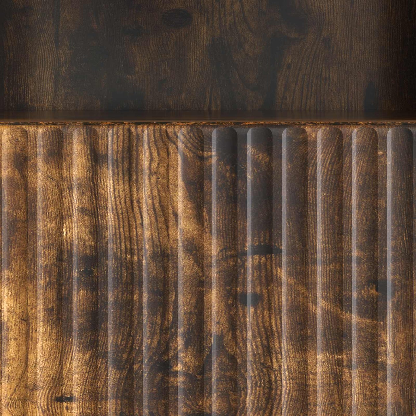 vidaXL TV Cabinet Smoked Oak 102 x 34.5 x 50 cm Engineered Wood