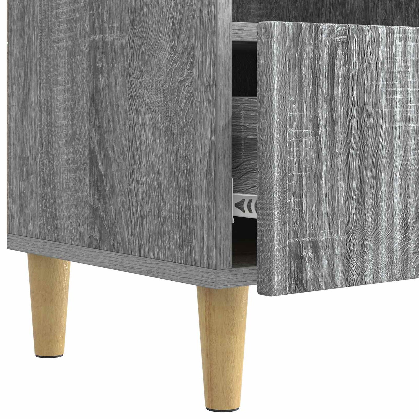 vidaXL TV Cabinet Grey Sonoma 102 x 34.5 x 50 cm Engineered Wood