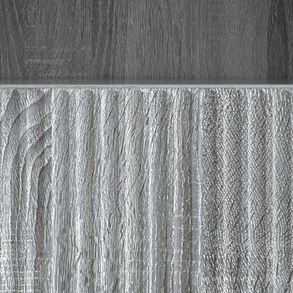 vidaXL TV Cabinet Grey Sonoma 102 x 34.5 x 50 cm Engineered Wood