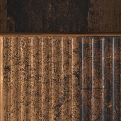 vidaXL TV Cabinet Old Wood 102 x 34.5 x 50 cm Engineered Wood