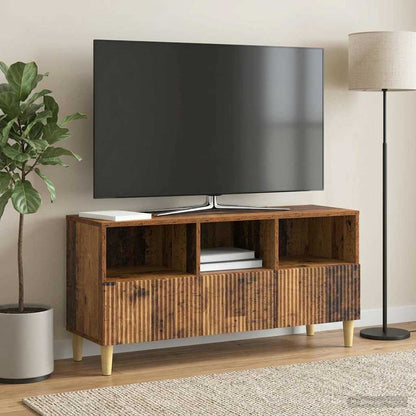 vidaXL TV Cabinet Old Wood 102 x 34.5 x 50 cm Engineered Wood
