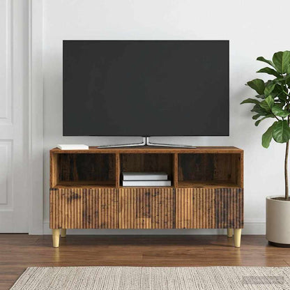 vidaXL TV Cabinet Old Wood 102 x 34.5 x 50 cm Engineered Wood