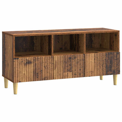 vidaXL TV Cabinet Old Wood 102 x 34.5 x 50 cm Engineered Wood
