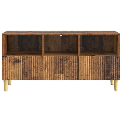 vidaXL TV Cabinet Old Wood 102 x 34.5 x 50 cm Engineered Wood