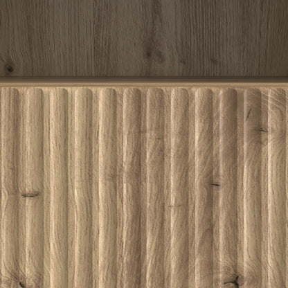 vidaXL TV Cabinet 102 x 34.5 x 50 cm Artisan Oak Engineered Wood