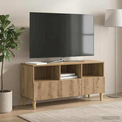 vidaXL TV Cabinet 102 x 34.5 x 50 cm Artisan Oak Engineered Wood