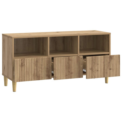 vidaXL TV Cabinet 102 x 34.5 x 50 cm Artisan Oak Engineered Wood