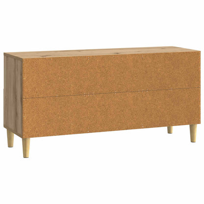 vidaXL TV Cabinet 102 x 34.5 x 50 cm Artisan Oak Engineered Wood