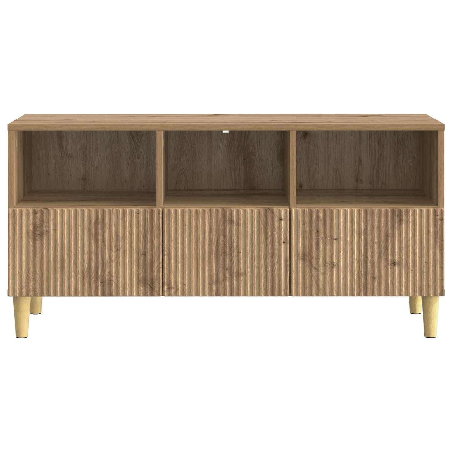 vidaXL TV Cabinet 102 x 34.5 x 50 cm Artisan Oak Engineered Wood
