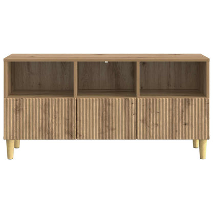 vidaXL TV Cabinet 102 x 34.5 x 50 cm Artisan Oak Engineered Wood