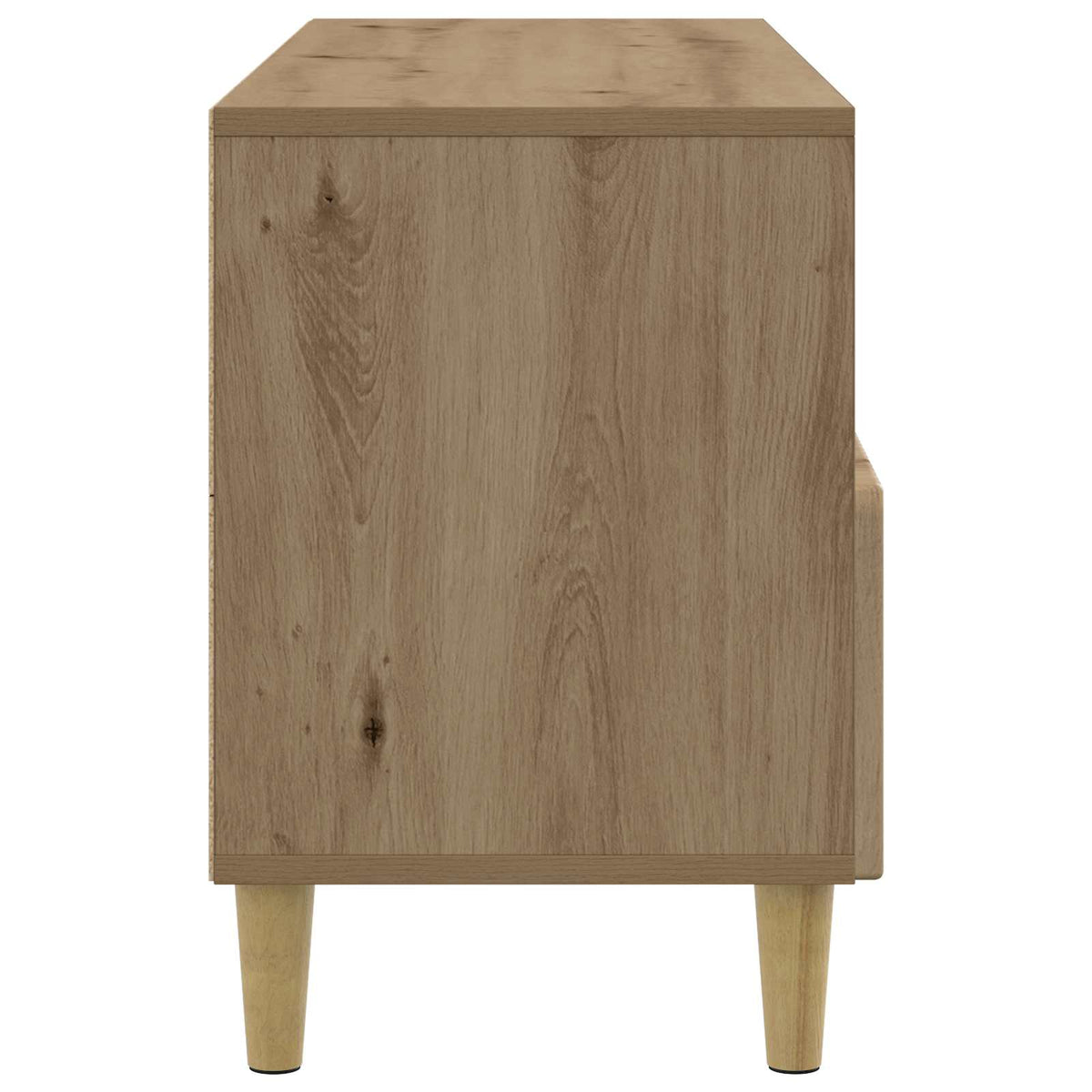 vidaXL TV Cabinet 102 x 34.5 x 50 cm Artisan Oak Engineered Wood