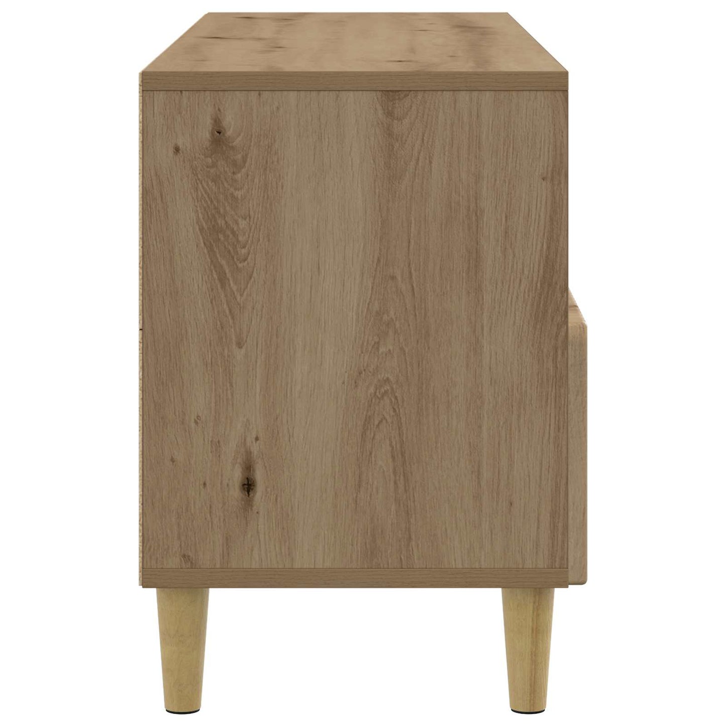 vidaXL TV Cabinet 102 x 34.5 x 50 cm Artisan Oak Engineered Wood