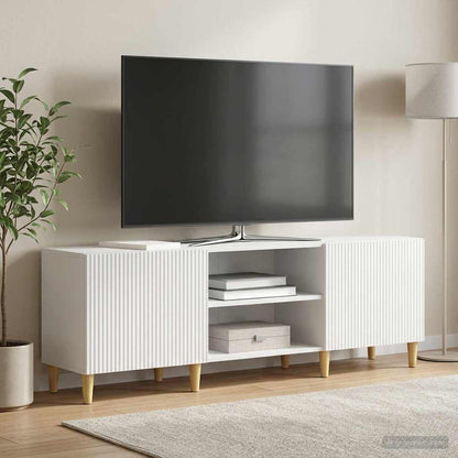 vidaXL TV Cabinet White 150 x 31 x 50 cm Engineered Wood