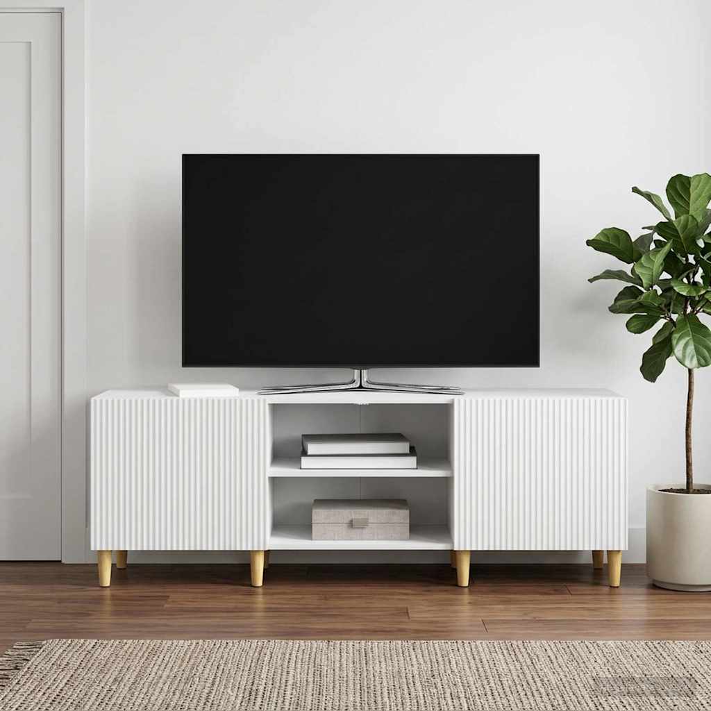 vidaXL TV Cabinet White 150 x 31 x 50 cm Engineered Wood