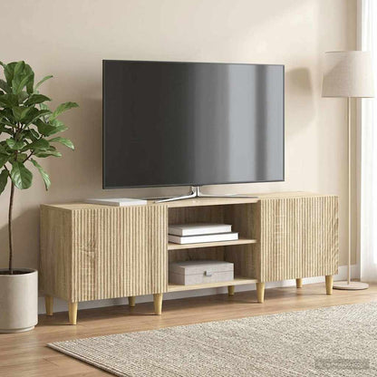 vidaXL TV Cabinet Sonoma Oak 150 x 31 x 50 cm Engineered Wood