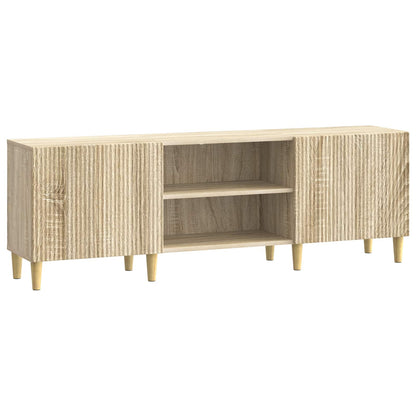 vidaXL TV Cabinet Sonoma Oak 150 x 31 x 50 cm Engineered Wood