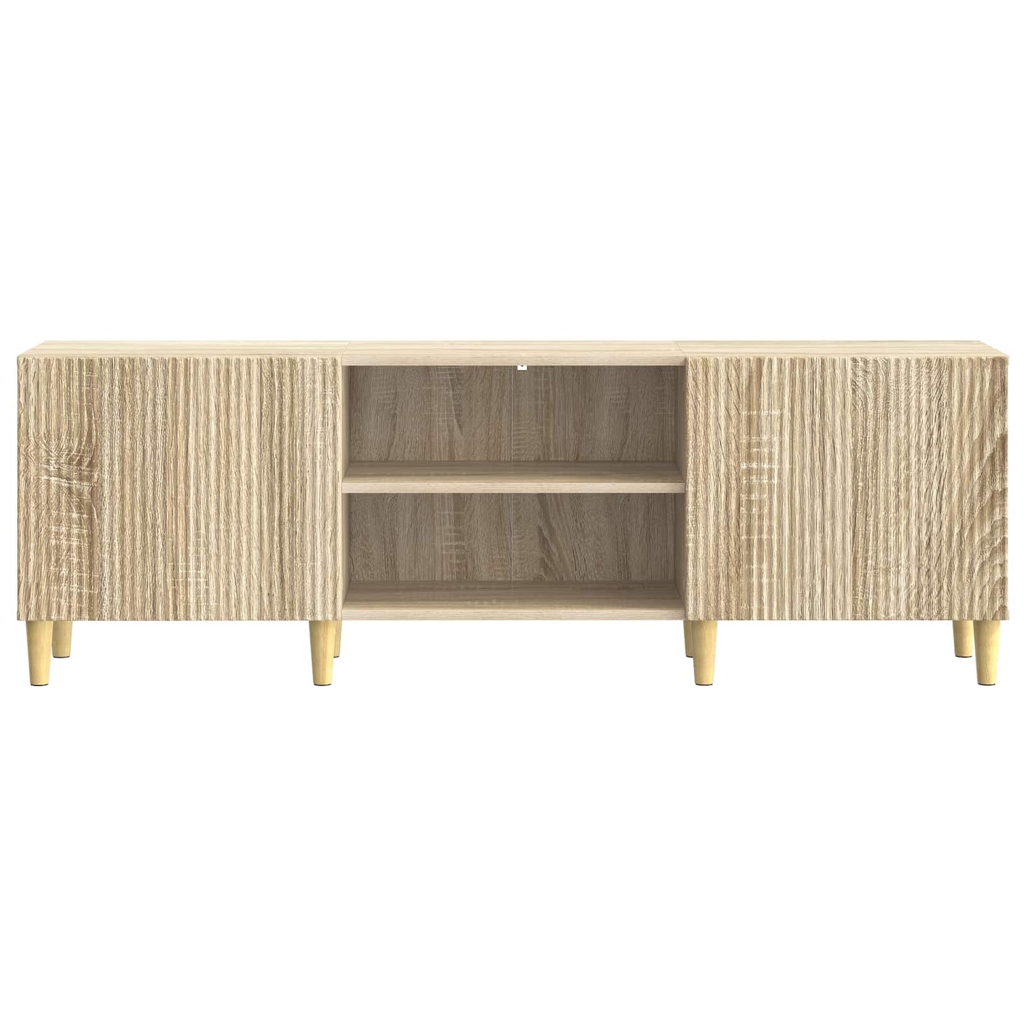 vidaXL TV Cabinet Sonoma Oak 150 x 31 x 50 cm Engineered Wood