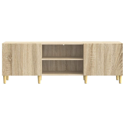 vidaXL TV Cabinet Sonoma Oak 150 x 31 x 50 cm Engineered Wood