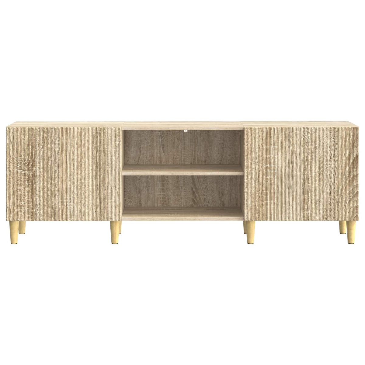 vidaXL TV Cabinet Sonoma Oak 150 x 31 x 50 cm Engineered Wood