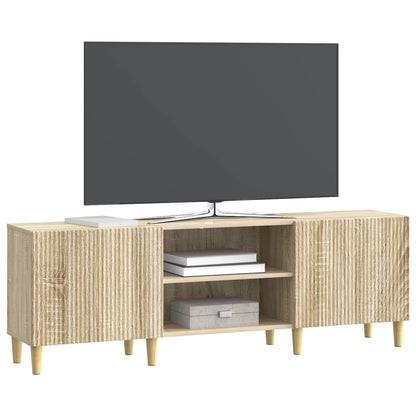 vidaXL TV Cabinet Sonoma Oak 150 x 31 x 50 cm Engineered Wood