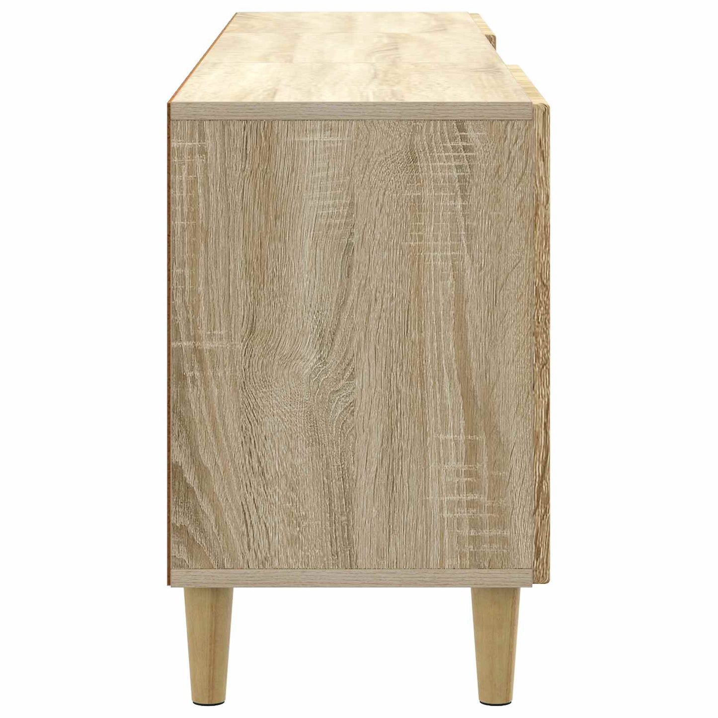 vidaXL TV Cabinet Sonoma Oak 150 x 31 x 50 cm Engineered Wood