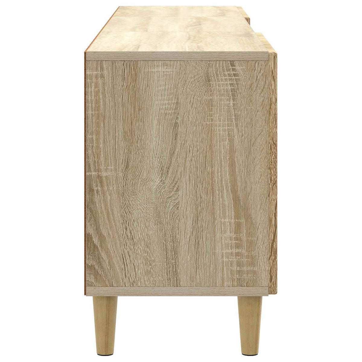 vidaXL TV Cabinet Sonoma Oak 150 x 31 x 50 cm Engineered Wood