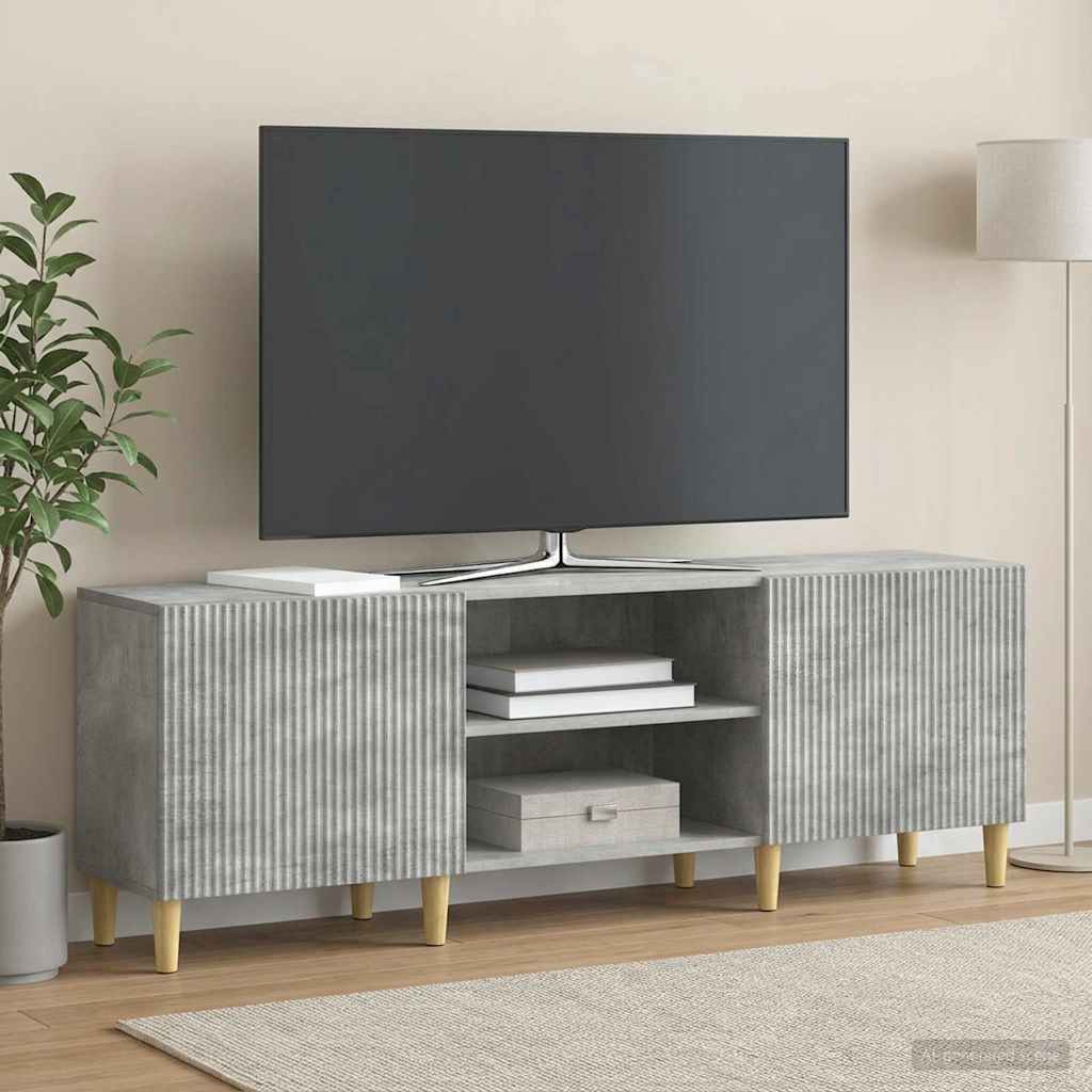 vidaXL TV Cabinet Concrete Grey 150 x 31 x 50 cm Engineered Wood