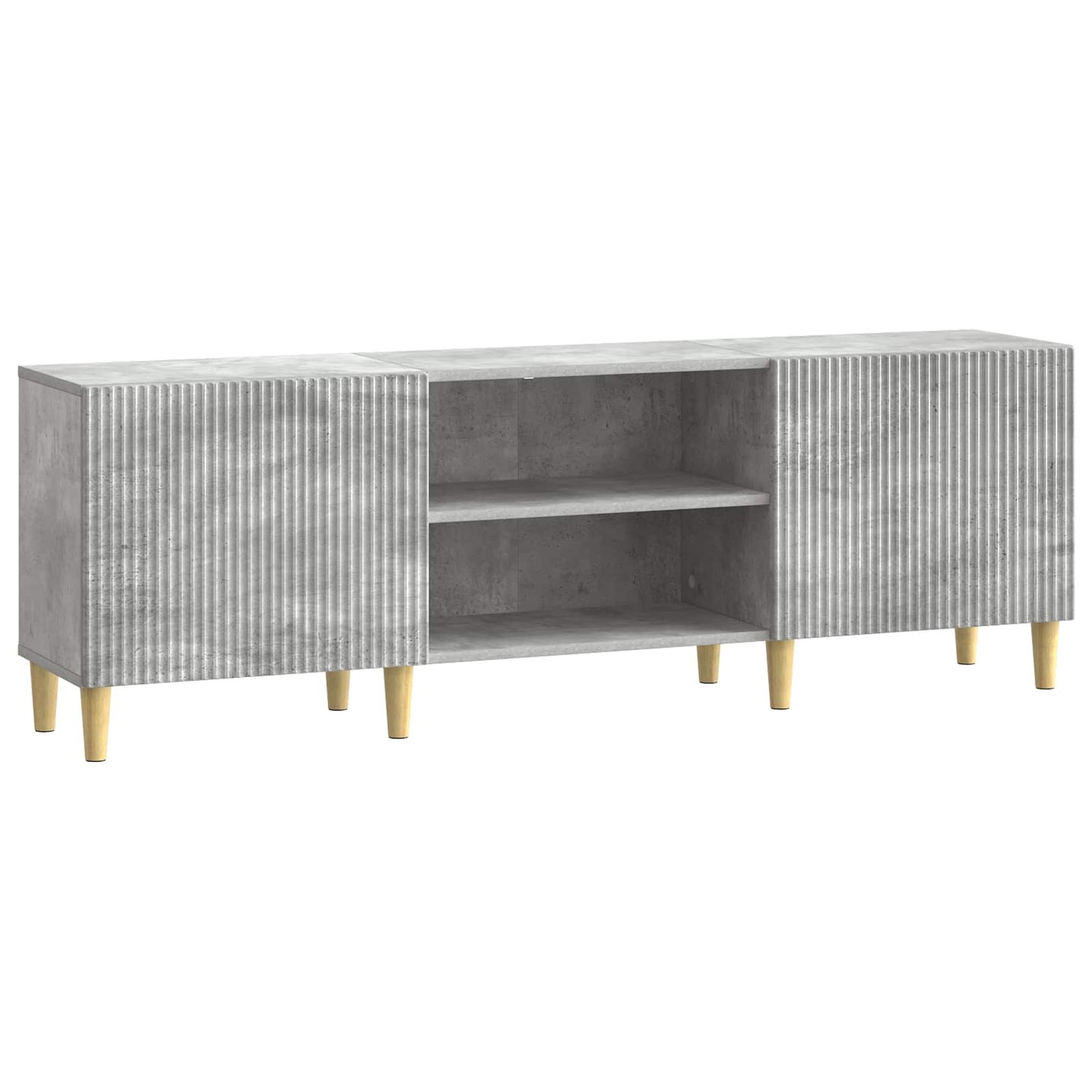 vidaXL TV Cabinet Concrete Grey 150 x 31 x 50 cm Engineered Wood