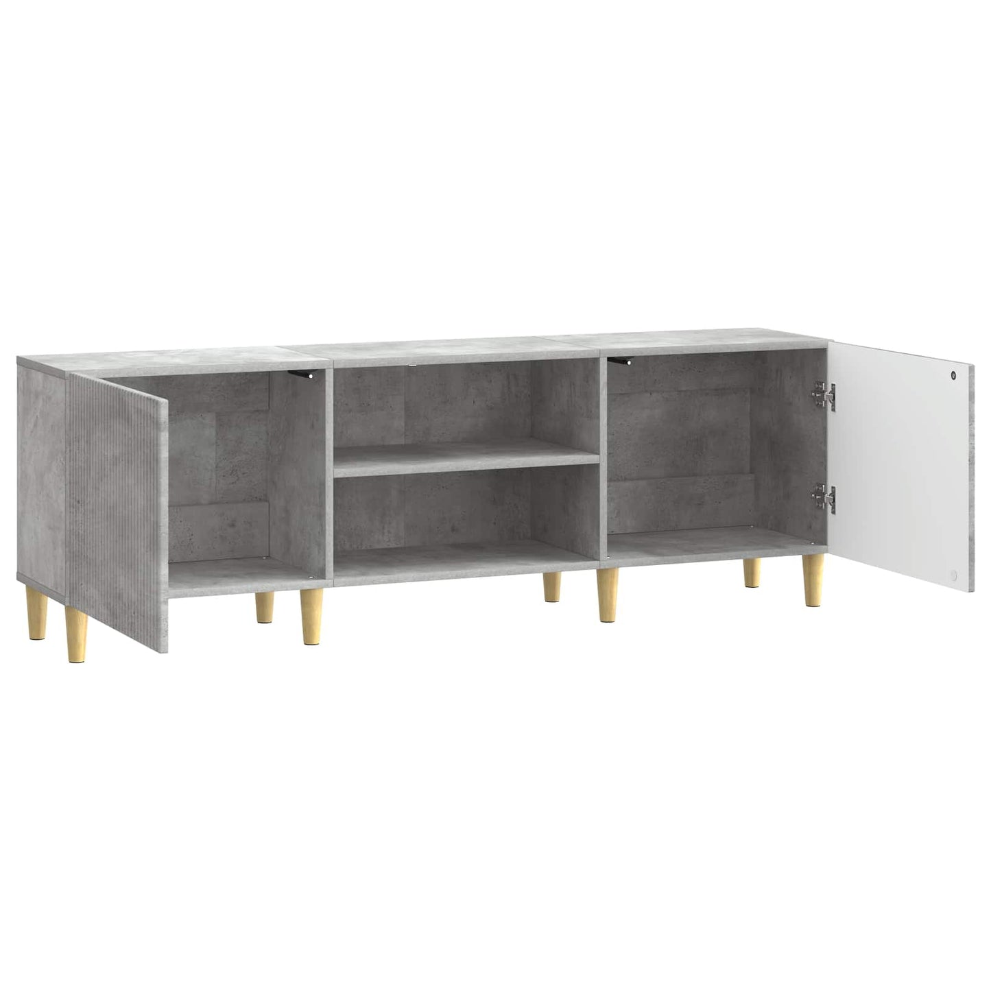 vidaXL TV Cabinet Concrete Grey 150 x 31 x 50 cm Engineered Wood