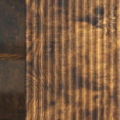 vidaXL TV Cabinet Smoked Oak 150 x 31 x 50 cm Engineered Wood