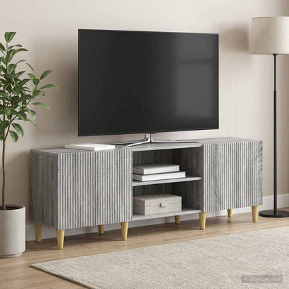 vidaXL TV Cabinet Grey Sonoma 150 x 31 x 50 cm Engineered Wood