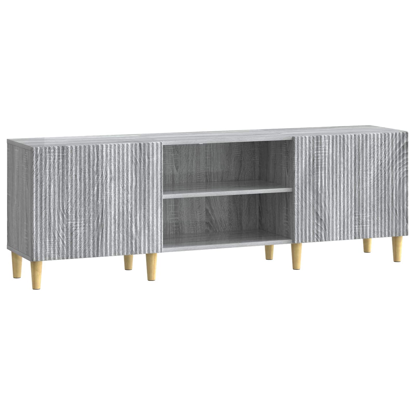 vidaXL TV Cabinet Grey Sonoma 150 x 31 x 50 cm Engineered Wood