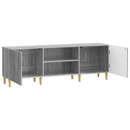 vidaXL TV Cabinet Grey Sonoma 150 x 31 x 50 cm Engineered Wood
