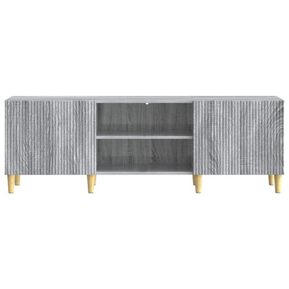 vidaXL TV Cabinet Grey Sonoma 150 x 31 x 50 cm Engineered Wood