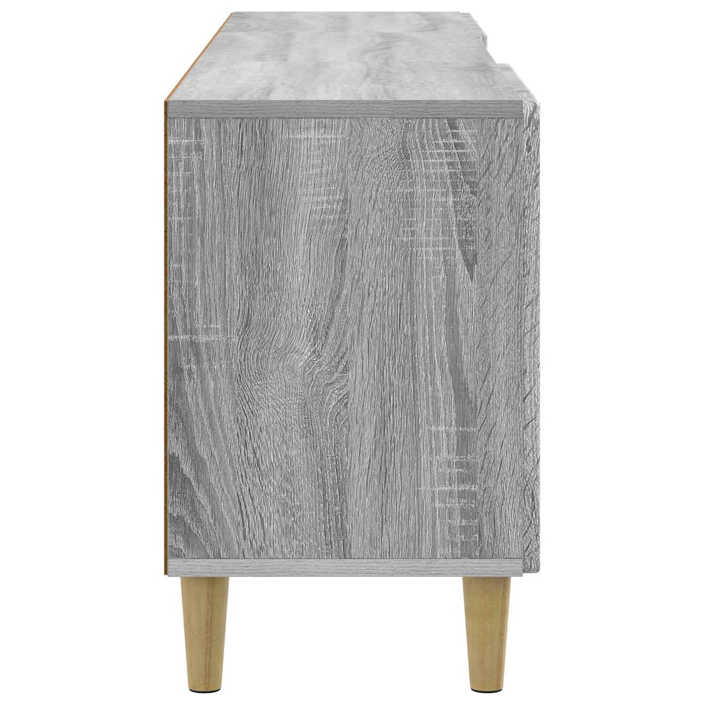 vidaXL TV Cabinet Grey Sonoma 150 x 31 x 50 cm Engineered Wood