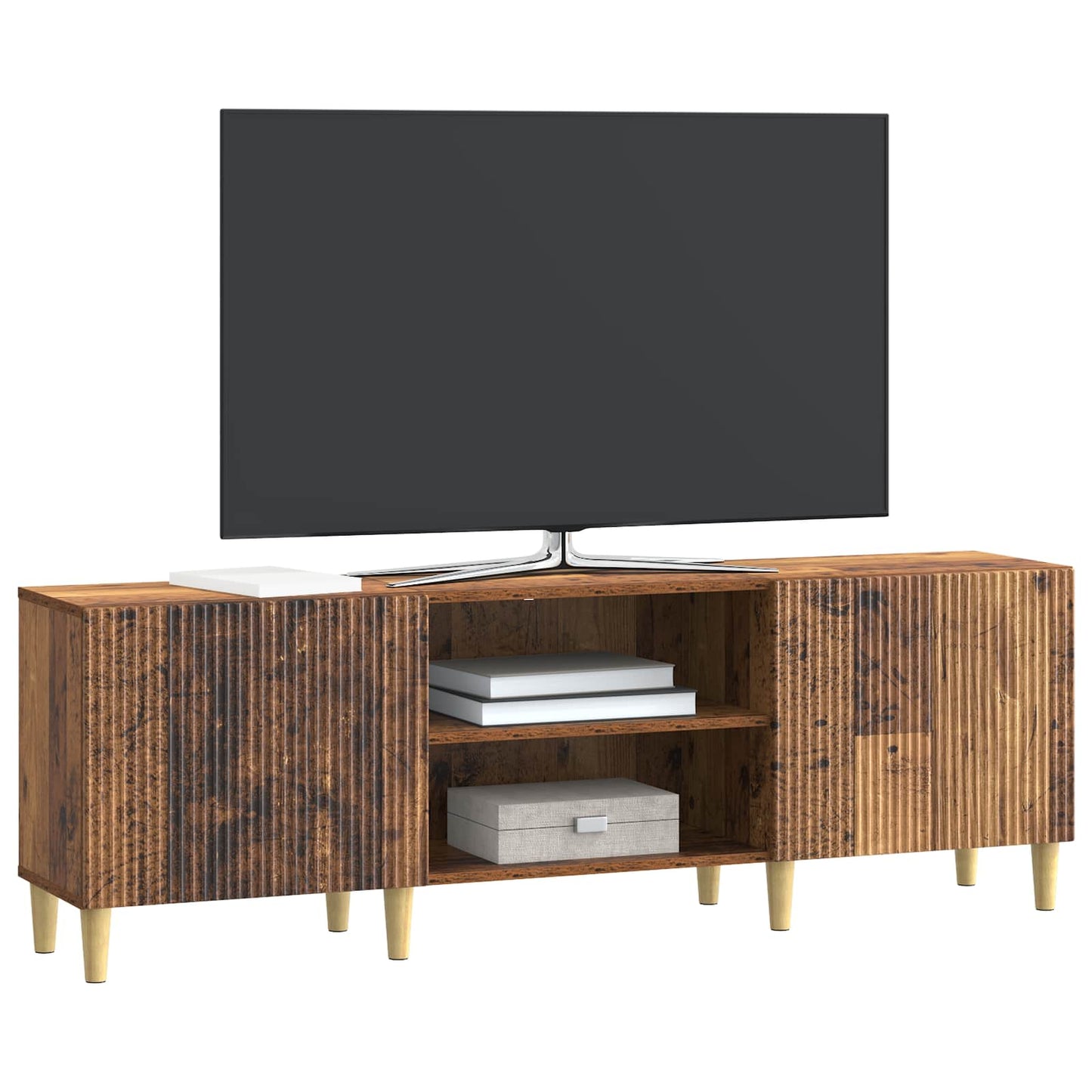 vidaXL TV Cabinet Old Wood 150 x 31 x 50 cm Engineered Wood