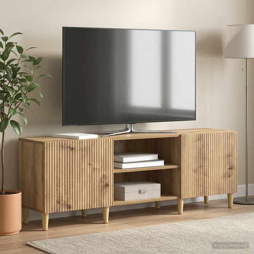 vidaXL TV Cabinet 150 x 31 x 50 cm Artisan Oak Engineered Wood