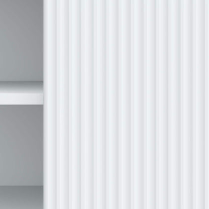 vidaXL TV Cabinet White 102 x 34.5 x 50 cm Engineered Wood