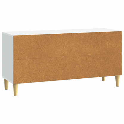 vidaXL TV Cabinet White 102 x 34.5 x 50 cm Engineered Wood
