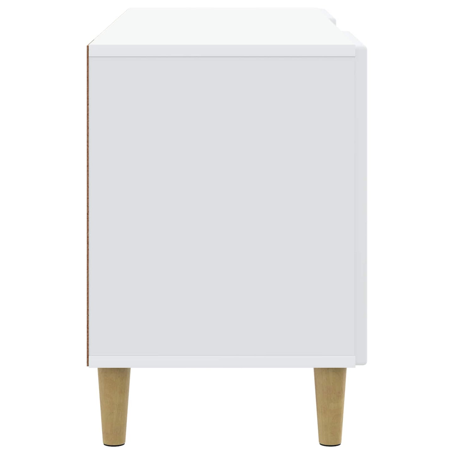 vidaXL TV Cabinet White 102 x 34.5 x 50 cm Engineered Wood