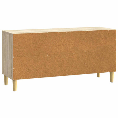 vidaXL TV Cabinet Sonoma Oak 102 x 34.5 x 50 cm Engineered Wood