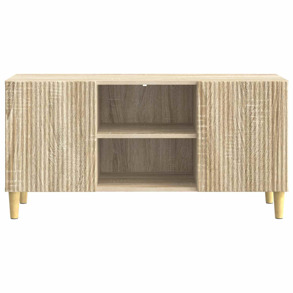 vidaXL TV Cabinet 102 x 34.5 x 50 cm Sonoma Oak Engineered Wood