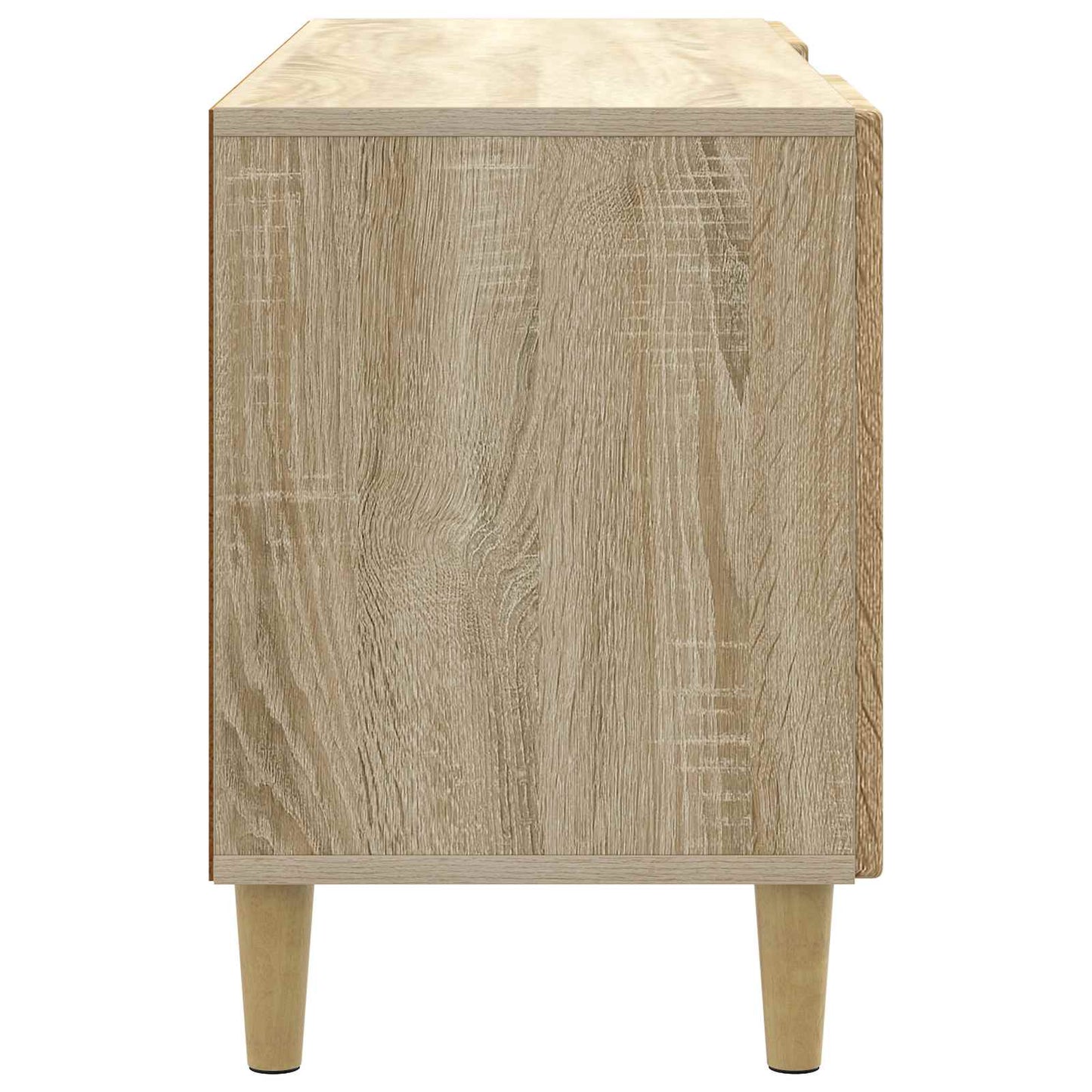 vidaXL TV Cabinet Sonoma Oak 102 x 34.5 x 50 cm Engineered Wood