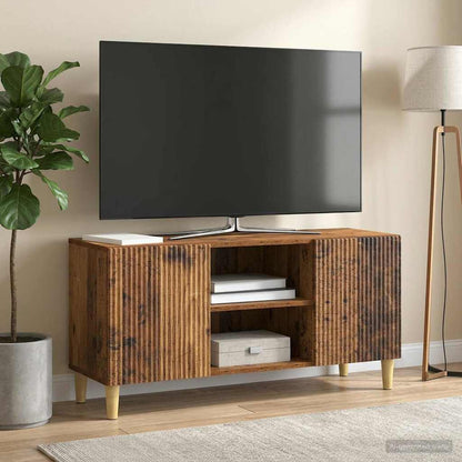 vidaXL TV Cabinet Old Wood 102 x 34.5 x 50 cm Engineered Wood